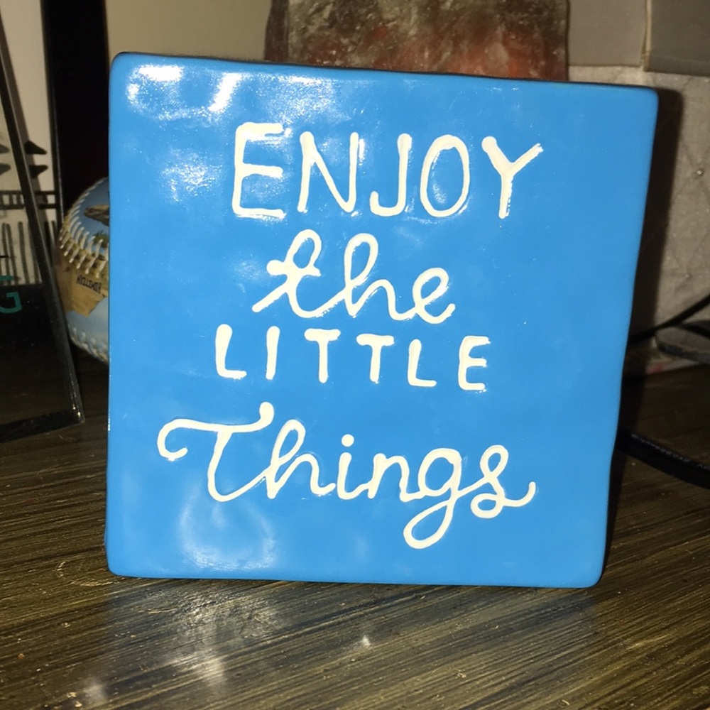 A tabletop decor